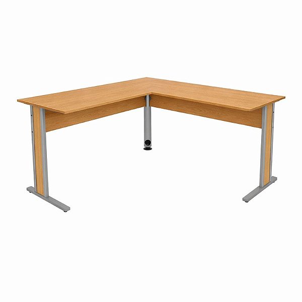 Mesa Escritório L Home Office 1,50 X 1,50 M 15 Mm Escrivaninha