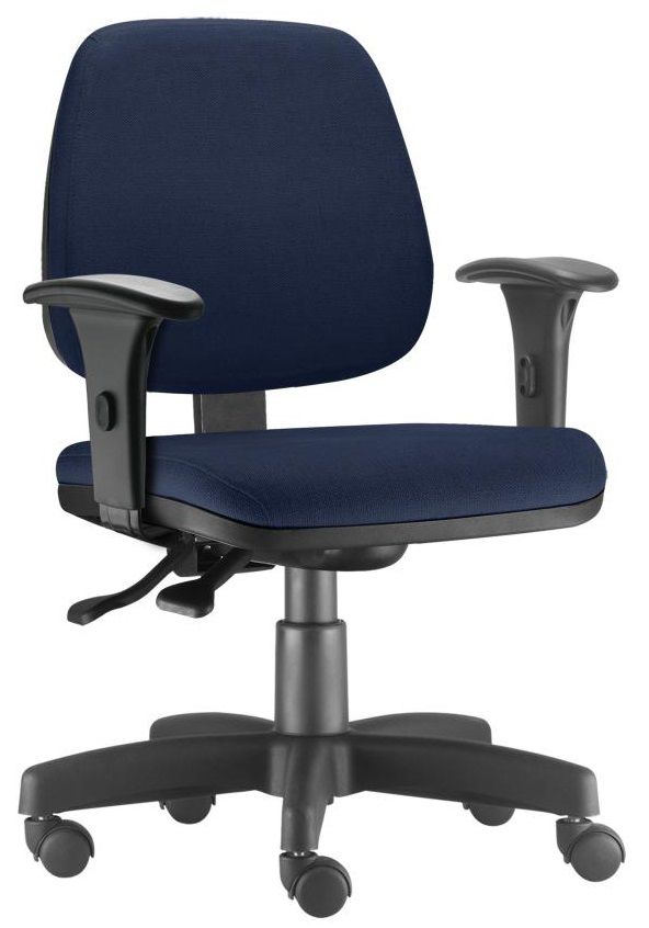 Cadeira Executiva Giratória Escritório Job Ergonômica Home Office Laudo Ergonomico P/ NR17