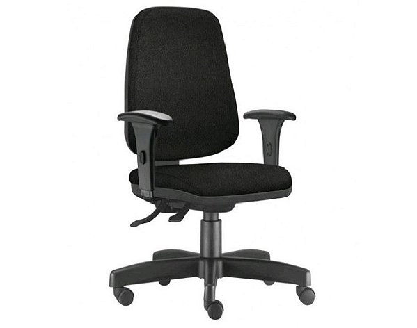 Cadeira Escritório Home Office Job Presidente Ergonômica Giratória Braços Reguláveis Laudo Ergonomico NR17