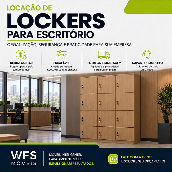 Locação de Lockers e Escaninhos para Empresas