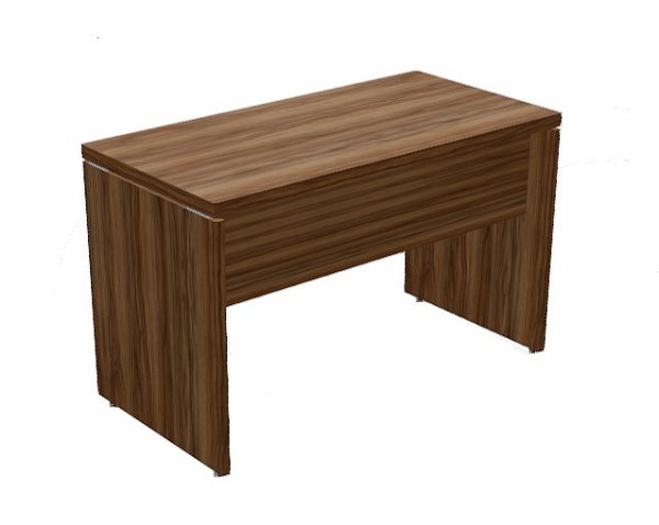 Mesa Reta Escritório 1,35 x 0,60 m 40 mm Corporativa Home Office Escrivaninha