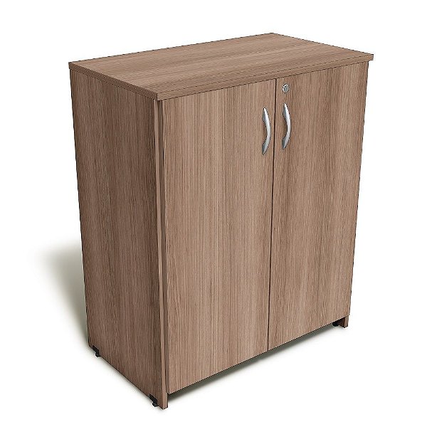 Armário Médio para Escritório Sala de Reunião 2 Portas 18 mm 0,90 x 0,99 m