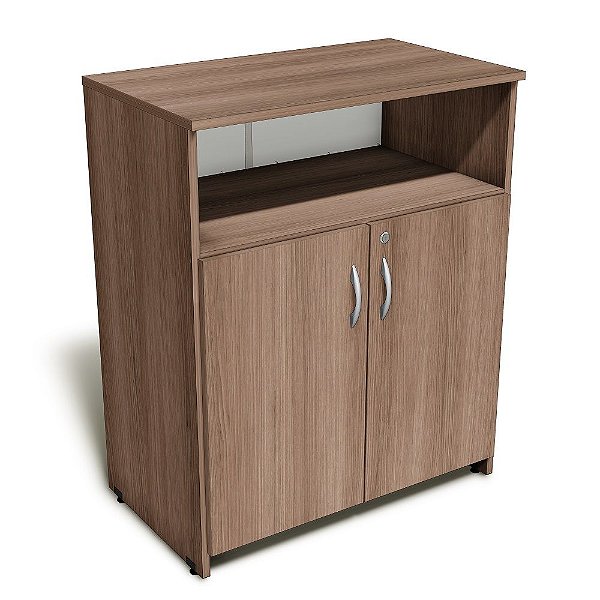 Armário Médio Vão para Escritório Sala de Reunião 2 Portas 18 mm 0,90 x 0,99 m