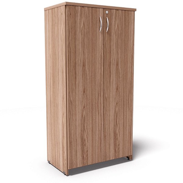 Armário Alto Fechado para Escritório Sala de Reunião 2 Portas 25 mm 1,60 x 0,90 m