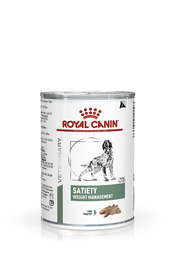 Alimento Úmido Lata Royal Canin Veterinary Satiety 410g