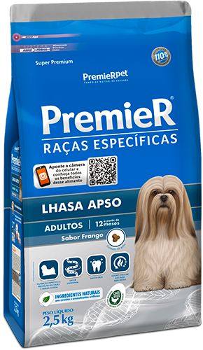Ração Premier Lhasa Apso Raças Específicas Cães Adultos