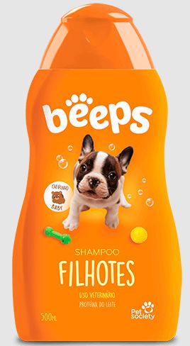 Shampoo Beeps Filhotes Cheirinho Baby 500ml