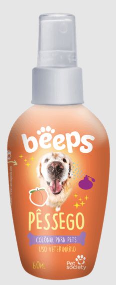 Colônia Beeps Pessêgo 60ml