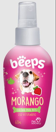 Colônia Beeps Morango 60ml
