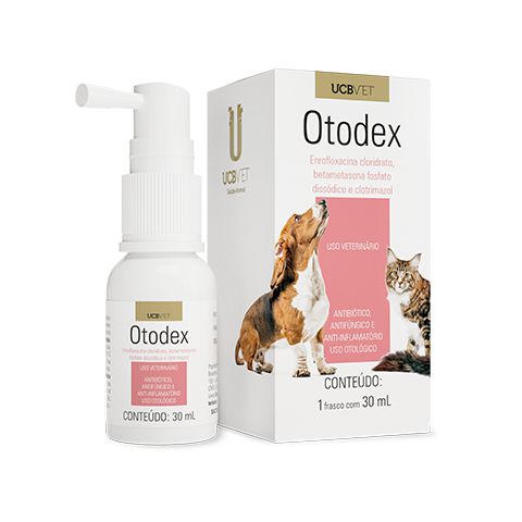 Otológico UCBVet Otodex 30ml