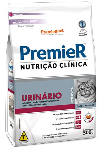 Ração Seca Premier Nutrição Clínica Gatos Urinário Estruvita