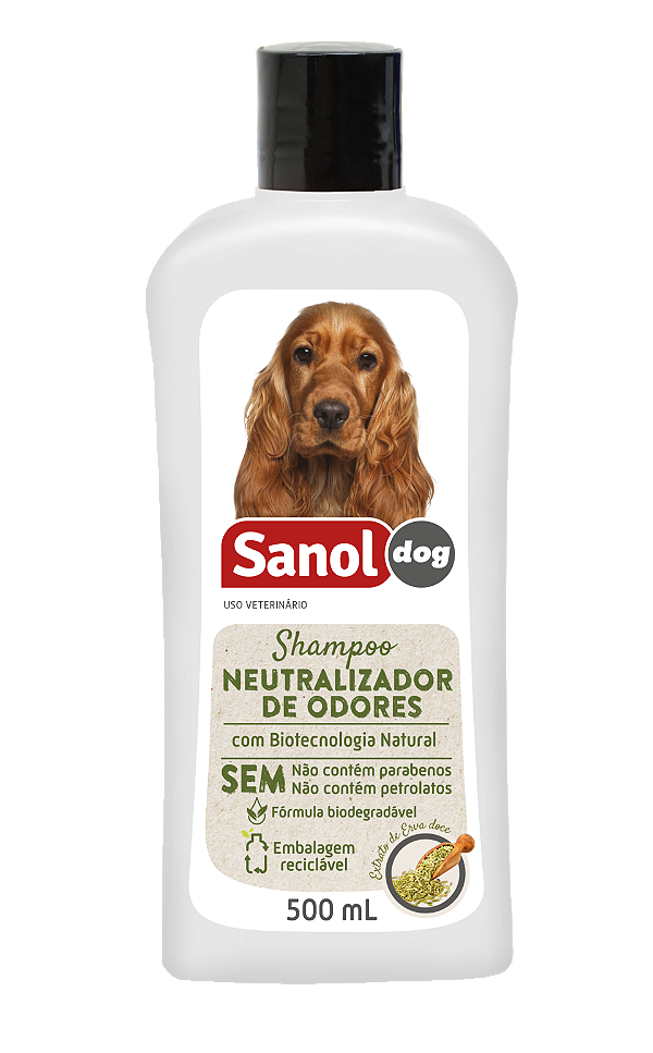 Shampoo Sanol Dog Neutralizador de Odores 500ml