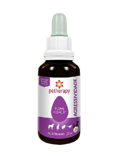 Floral de Bach Petherapy Agressividade 30ml