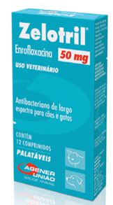 Antibacteriano  Agener União Zelotril 12 Comprimidos