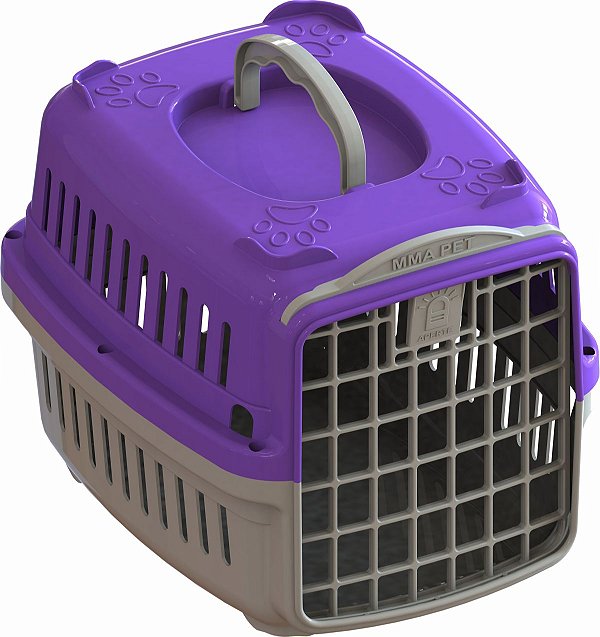 Caixa de Transporte MMA PET Pata Forte Lilas