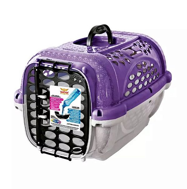 Caixa de Transporte Plast Pet Panther Lilas