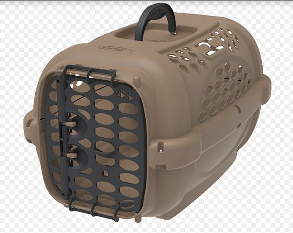 Caixa de Transporte Plast Pet Panther Gold Preta