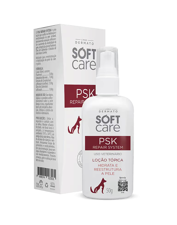 PSK Repair System Soft Care Dermato 50g Loção Cicatrizante e Reestruturadora