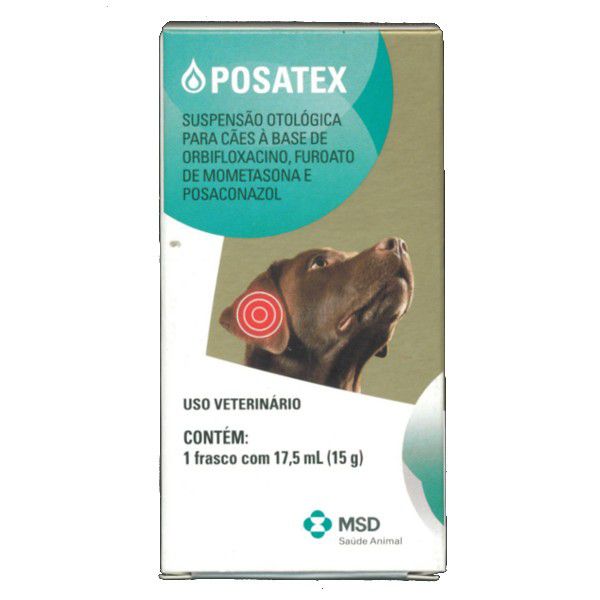 Otológico MSD Posatex 15g (17,5ml)