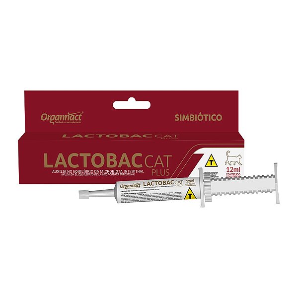 Suplemento Organnact Lactobac Cat Plus 16g/12ml