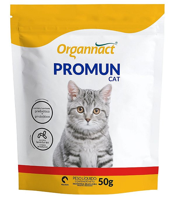 Suplemento Organnact Sachê Promun Cat Pó 50g