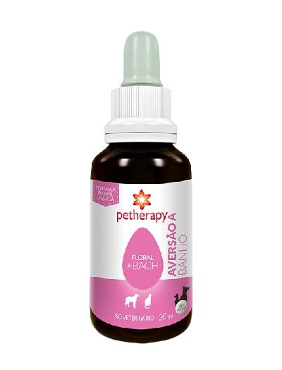 Floral de Bach Petherapy Aversão a Banho 30ml