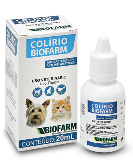 Colírio Antibacteriano Biofarm 20ml