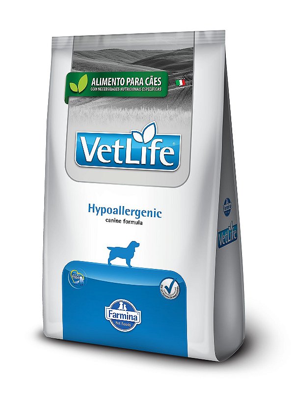 Ração Seca Vet Life Canine Hypoallergenic