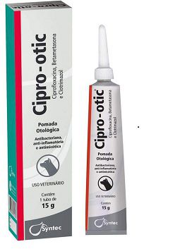 Antibacteriano Syntec Cipro-Otic 15g