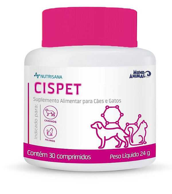 Suplemento Nutrisana Cispet 30 Comprimidos