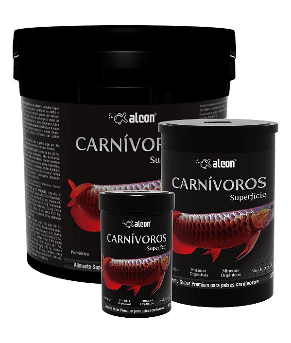 Alimento Seco Alcon Super Premium Carnívoros Superfície