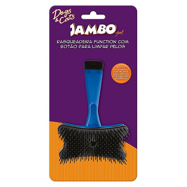 Rasqueadeira Function Jambo para Limpeza de Pelos
