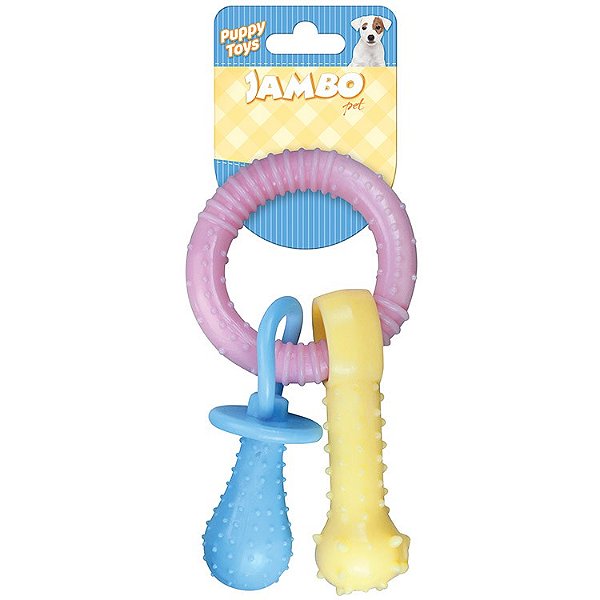 JB25509N Brinquedo Jambo Baby Chupeta
