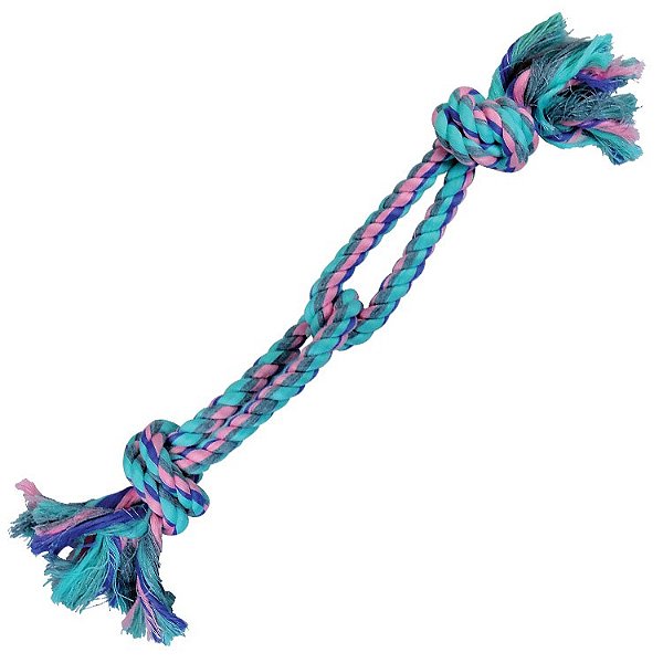 Brinquedo Jambo Corda 2 Argolas Pastel