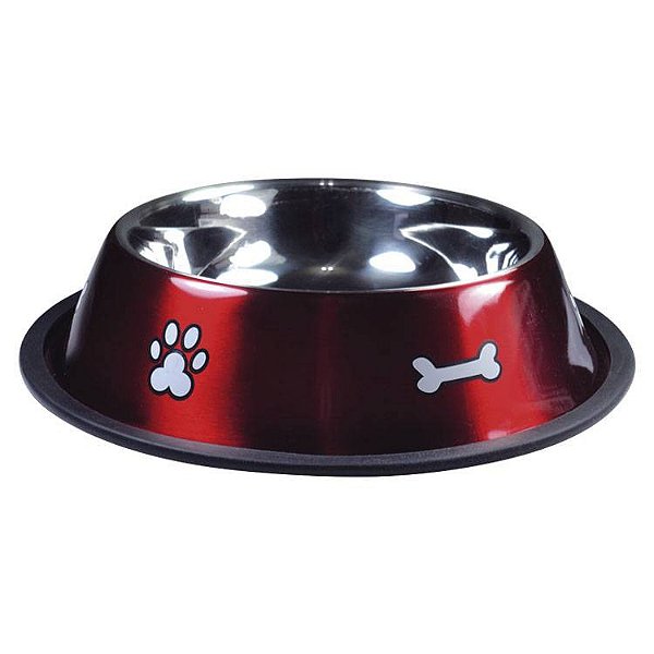 Comedouro Jambo Inox Print Pequeno