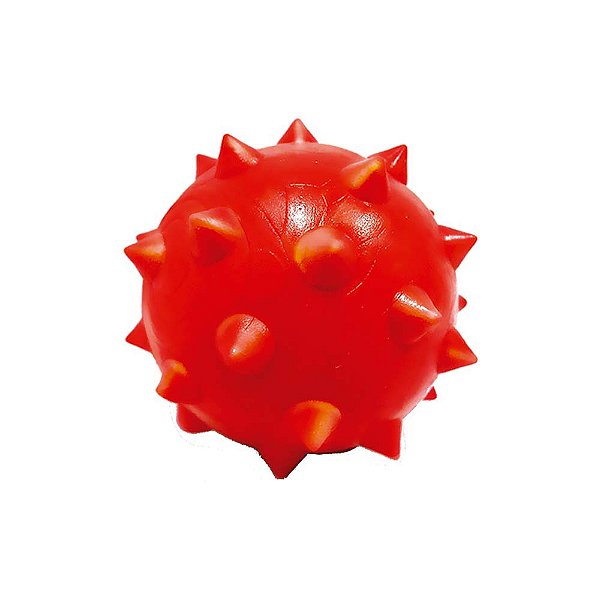 Bola Maciça Furacão Pet Col. Dogão com Cravo 80mm