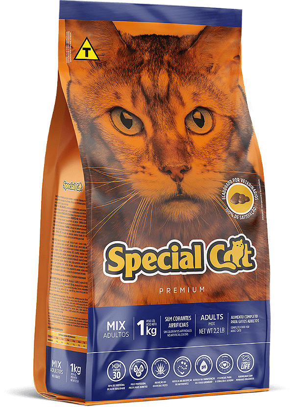 Ração Seca Special Cat Adulto sabor Mix