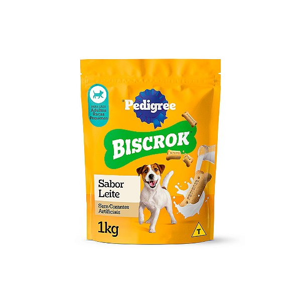 Petisco Pedigree Biscoito Biscrok Cães Adultos Raças Pequenas