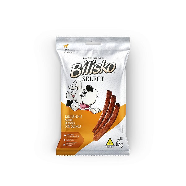 Palito Fino Bilisko sabor Frango