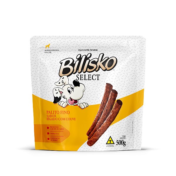 Palito Fino Bilisko sabor Fígado 500g