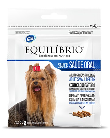 Snack Equilíbrio Saúde Oral 80g