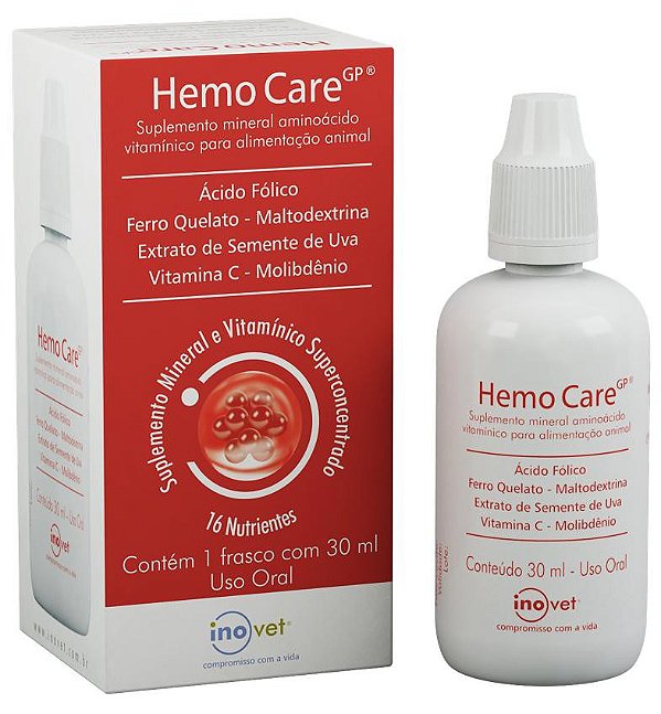 Suplemento Inovet Hemo Care GP