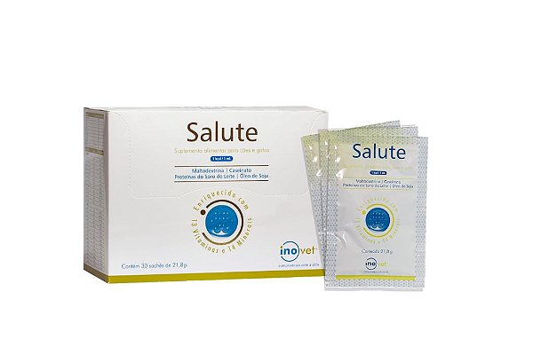 Suplemento Alimentar Inovet Salute 3 Sachês de 21,8g