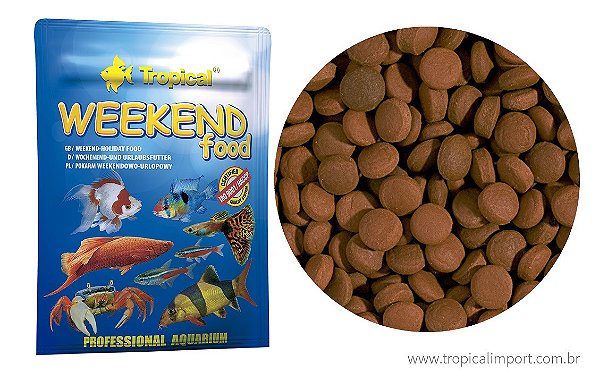 Ração Tropical Weekend Food 20g