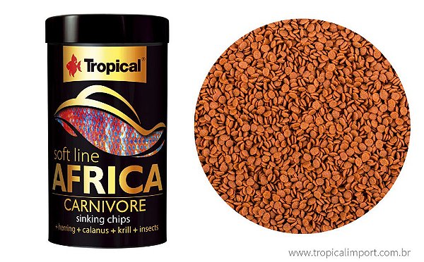 Ração Tropical Soft Line Africa Carnivore