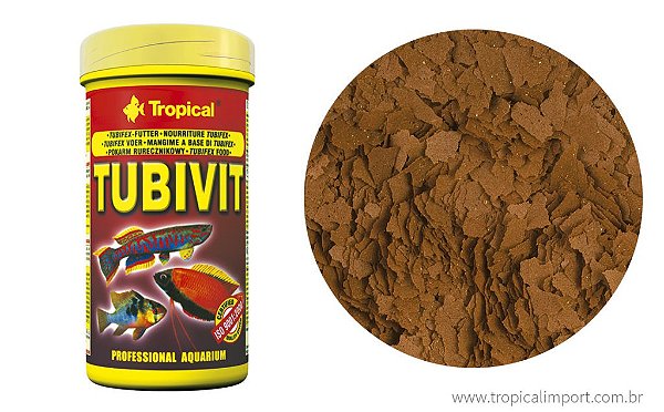 Ração Tropical Tubivit 20g