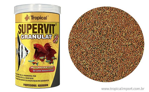 Ração Tropical Supervit Granulat