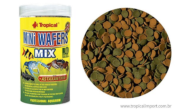 Ração Tropical Mini Wafers Mix