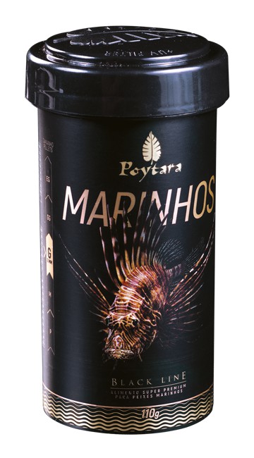 Alimento Poytara Black Line Marinhos G  110g
