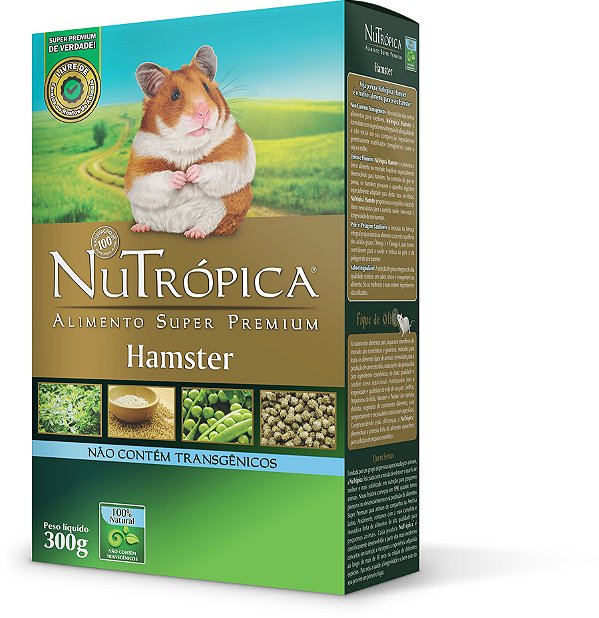 Ração NuTrópica Hamster Natural